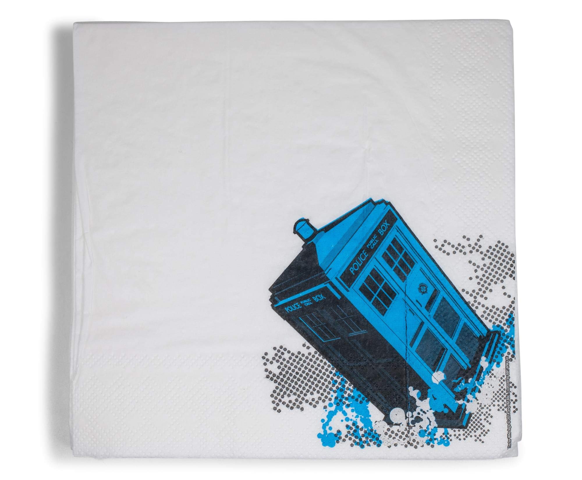 Set De Servilletas Underground Toys Doctor Who Tardis Anthony Dry - Venta Internacional.