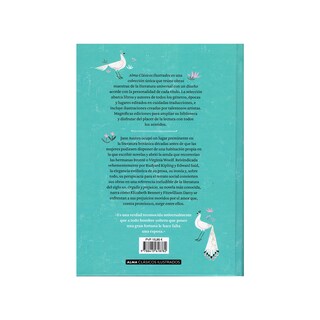 Foto 2 | Novela Orgullo y Prejuicio de Jane Austen por Alma de Pasta Dura color Azul