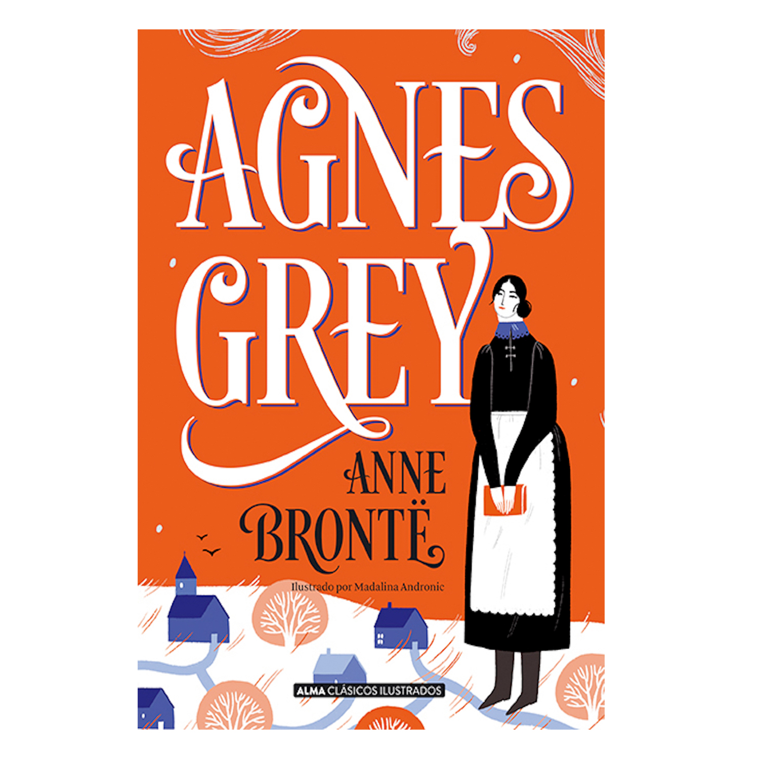 Foto 1 | Libro Agnes Grey Alma Pasta Dura color Anaranjado