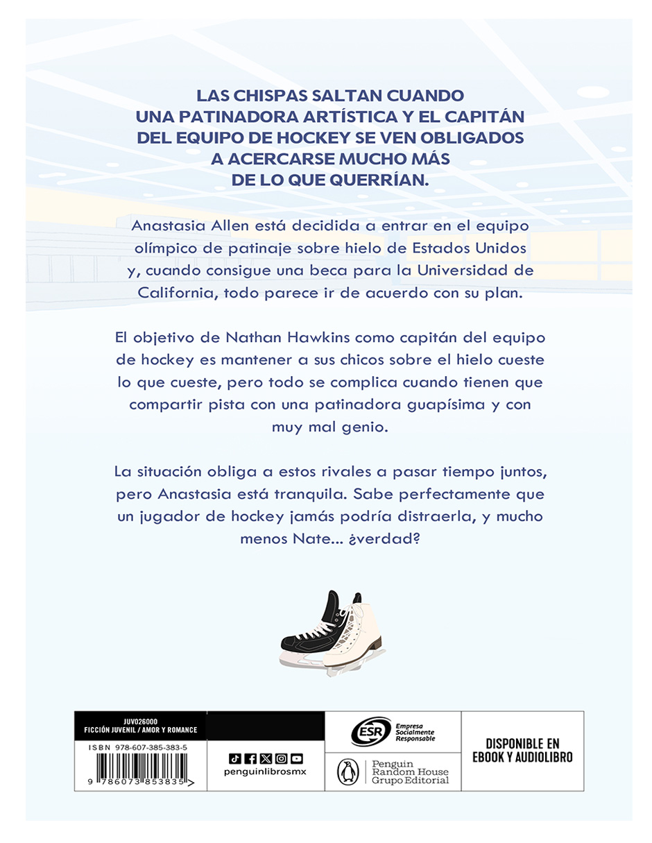 Foto 3 pulgar | Libro Romper El Hielo (maple Hills 1) Icebreaker Autor Hannah Grace Editorial B De Bolsillo