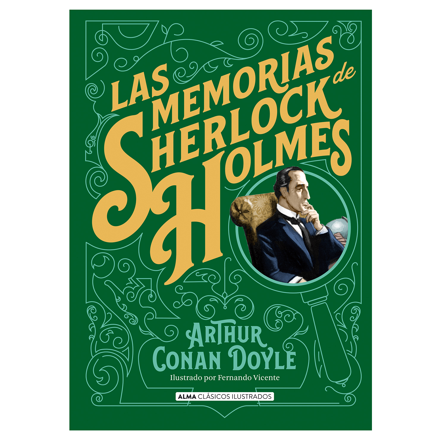 Las Memorias De Sherlock Holmes Alma Pasta Dura Verde