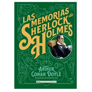 Foto 1 | Las Memorias De Sherlock Holmes Alma Pasta Dura Verde