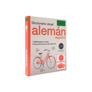 Foto 1 | Diccionario Visual Alemán-Español Pons Rústica color Anaranjado