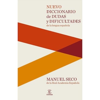 Foto 1 | Nuevo Diccionario de Dudas y Dificultades de la Lengua Española - Espasa - Manuel Seco