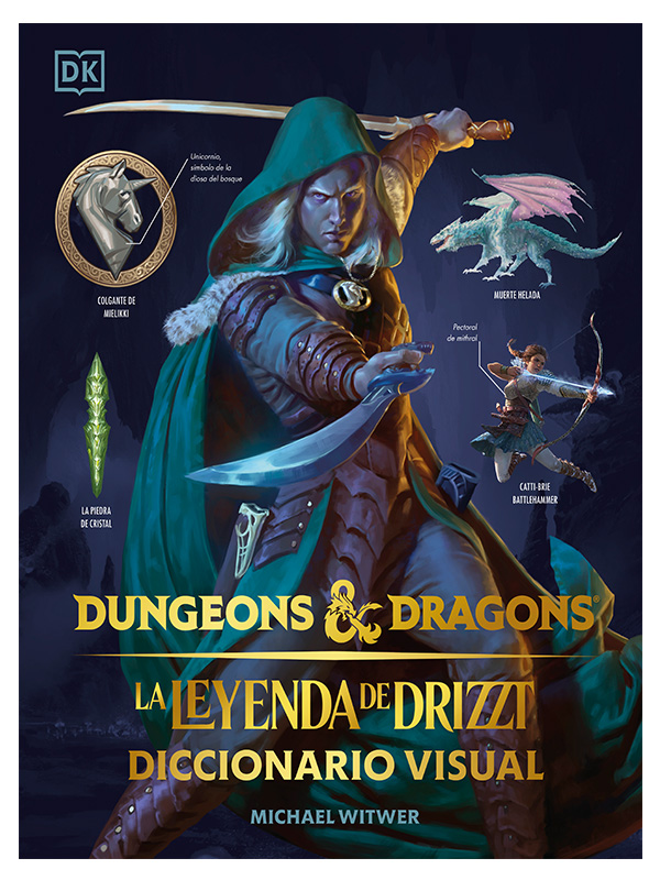 Foto 2 pulgar | Libro Dungeons & Dragons: La Leyenda De Drizzt Editorial Dk Autor Michael Witwer