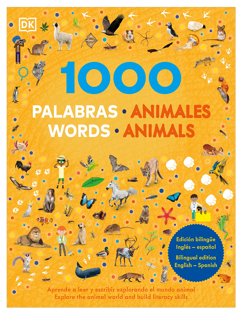 Foto 1 | Libros 1000 Palabras: Animales / 1000 Words: Animals