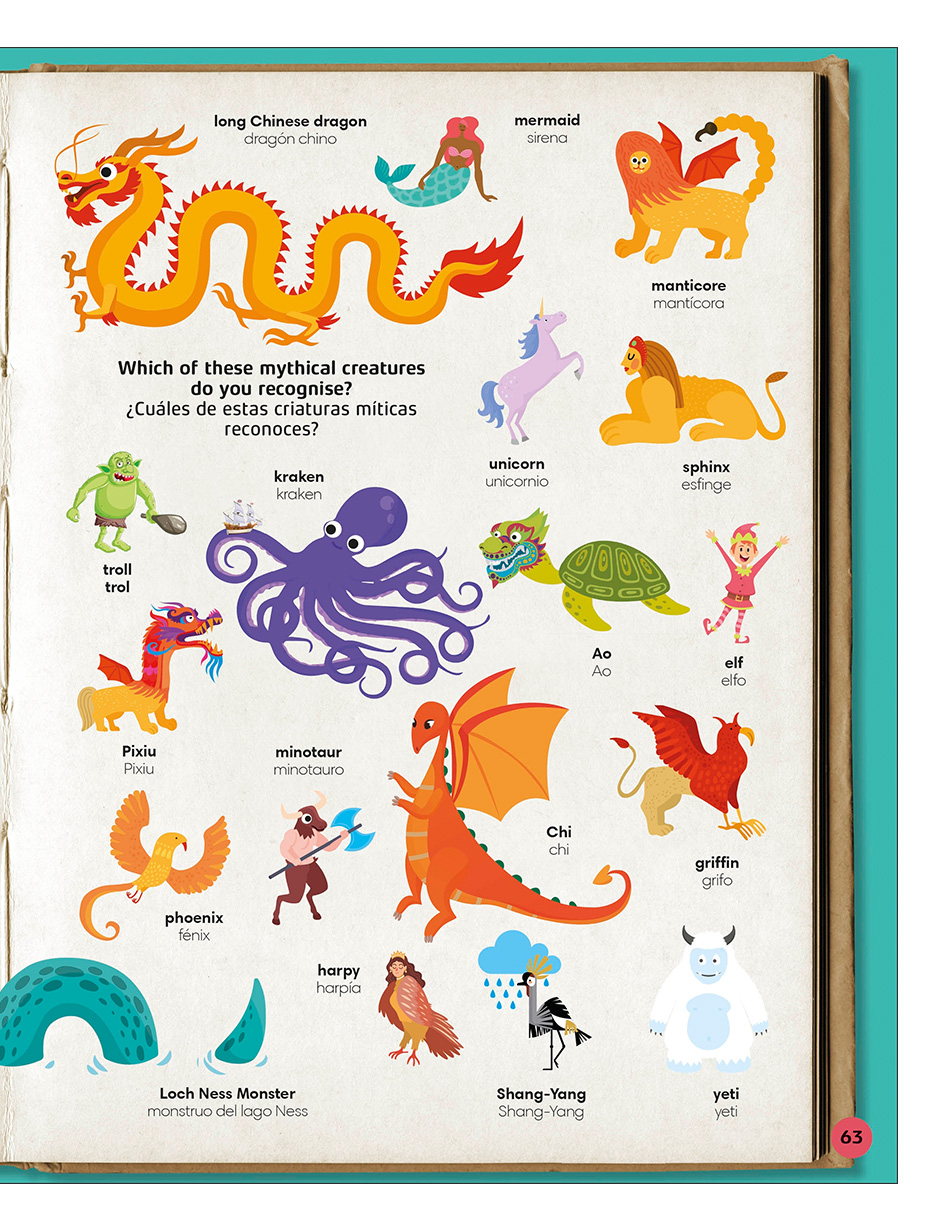 Foto 5 | Libros 1000 Palabras: Animales / 1000 Words: Animals