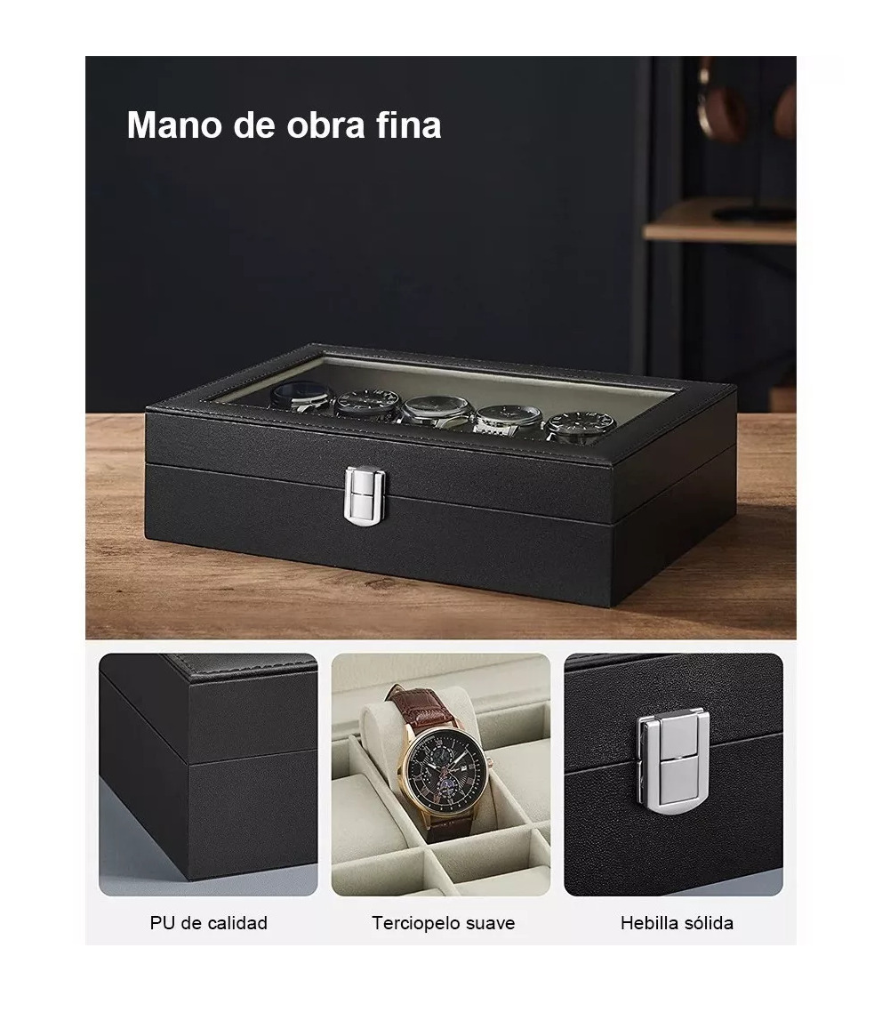 Foto 4 pulgar | Estuche Organizador Belug para Reloj