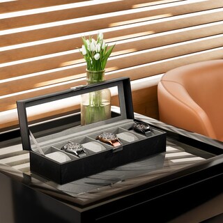 Foto 6 | Estuche Procase Negro para Relojes-Venta Internacional