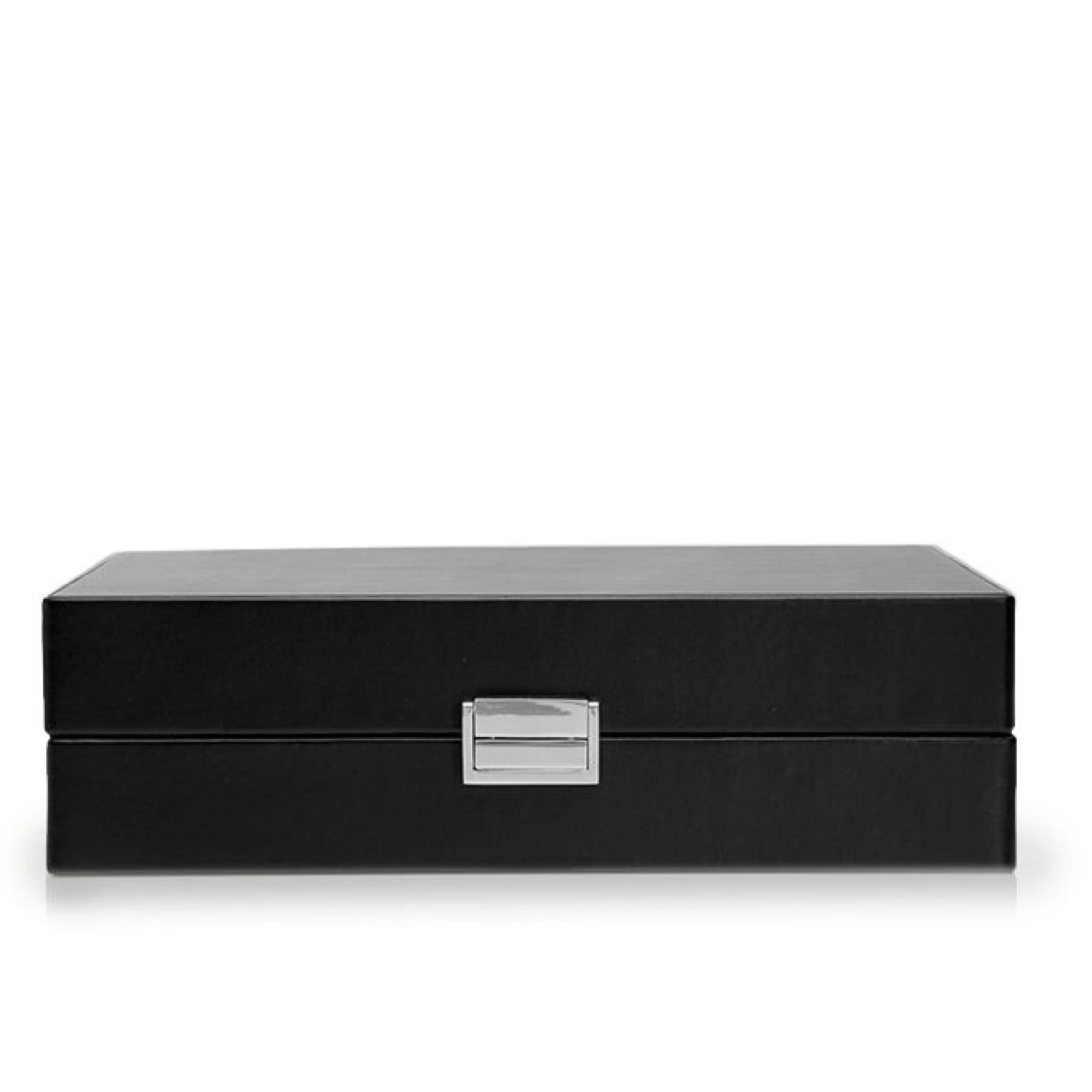 Foto 2 pulgar | Caja De Relojes Wolf Heritage Para 4 Relojes Con Aparcacoches  Color Negro - Venta Internacional.