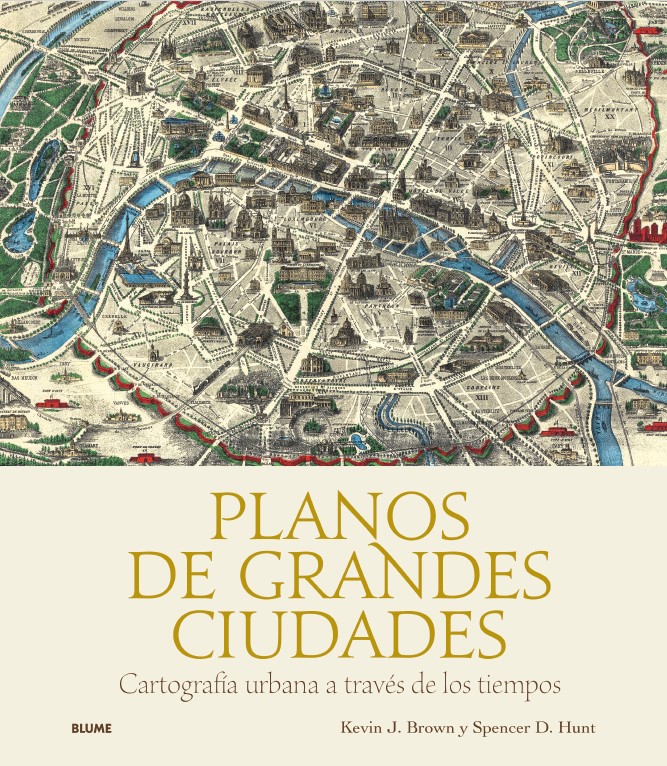 Foto 2 pulgar | Planos De Grandes Ciudades Kevin J. Brown Y Spencer D. Hunt Blume Pasta Dura