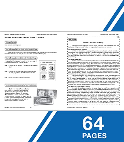 Foto 5 | Venta Internacional- Libro de Economía y Dinero Libro de Trabajo de Estudios Sociales para Grados 5-8