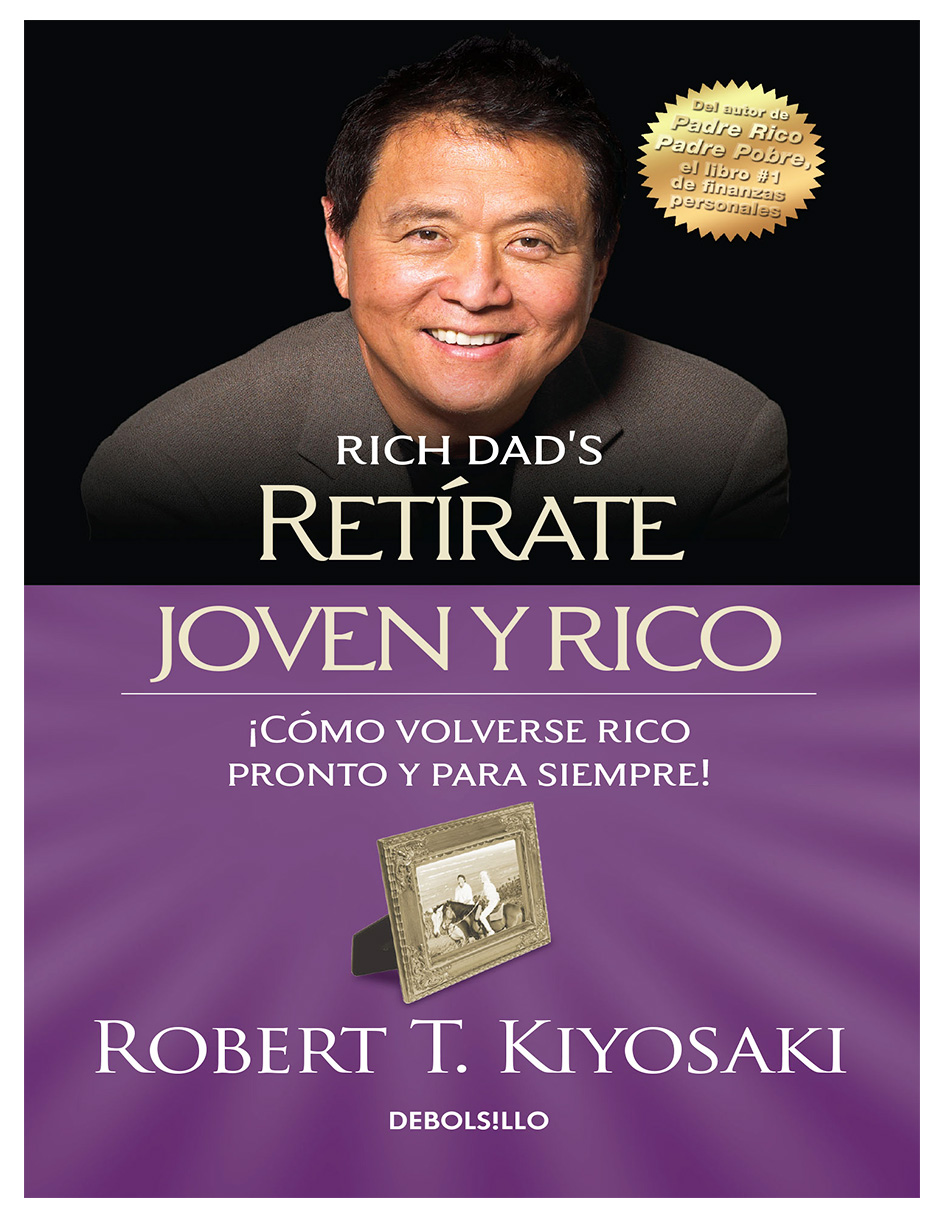 Foto 2 pulgar | Libro  Retírate Joven Y Rico Editorial De Bolsillo Autor Kiyosaki, Robert T.