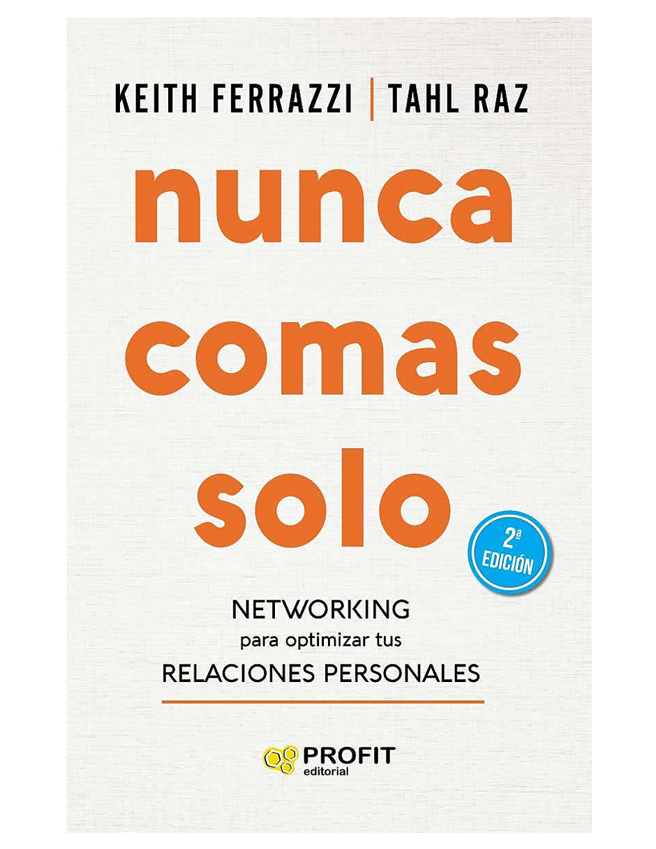 Foto 2 pulgar | Nunca Comas Solo De Keith Ferrazi Profit Tapa Blanda