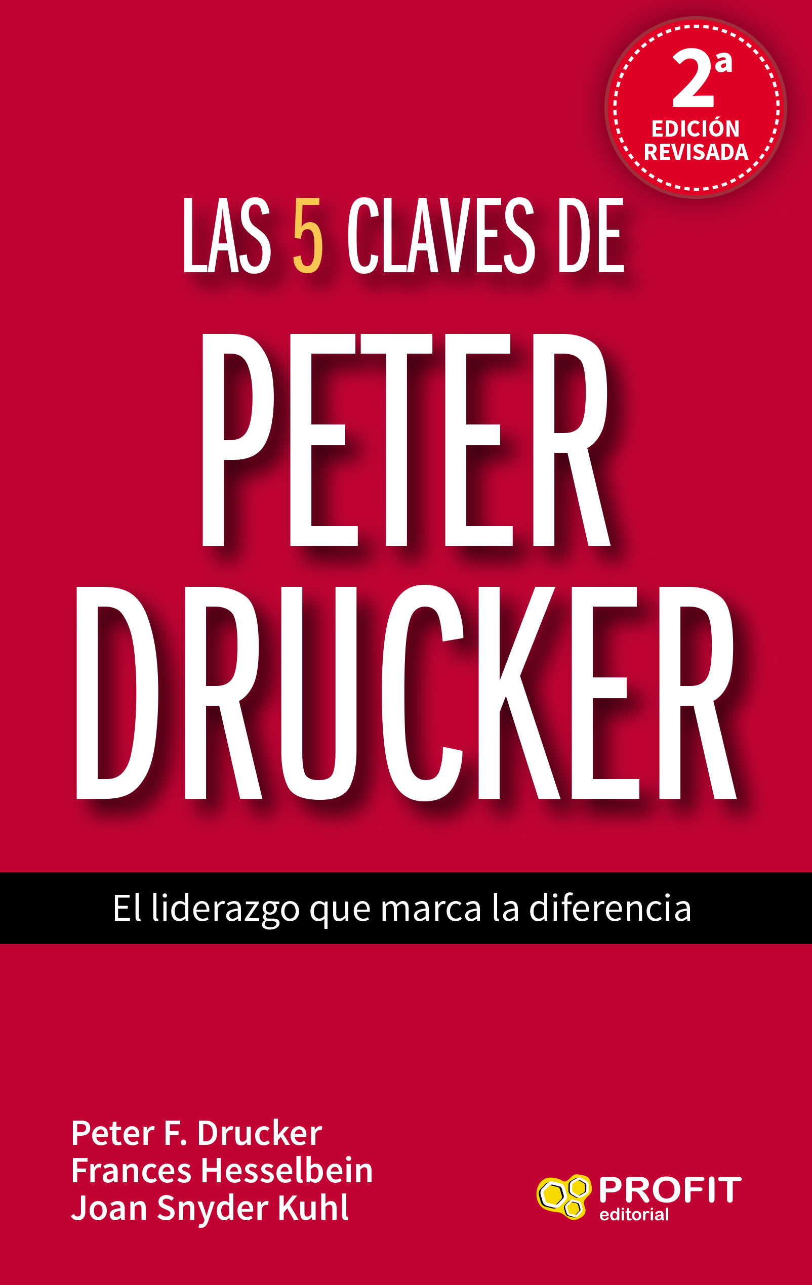 Foto 2 pulgar | Las 5 Claves De Peter Drucker Drucker Hesselbein Profit Tapa Blanda
