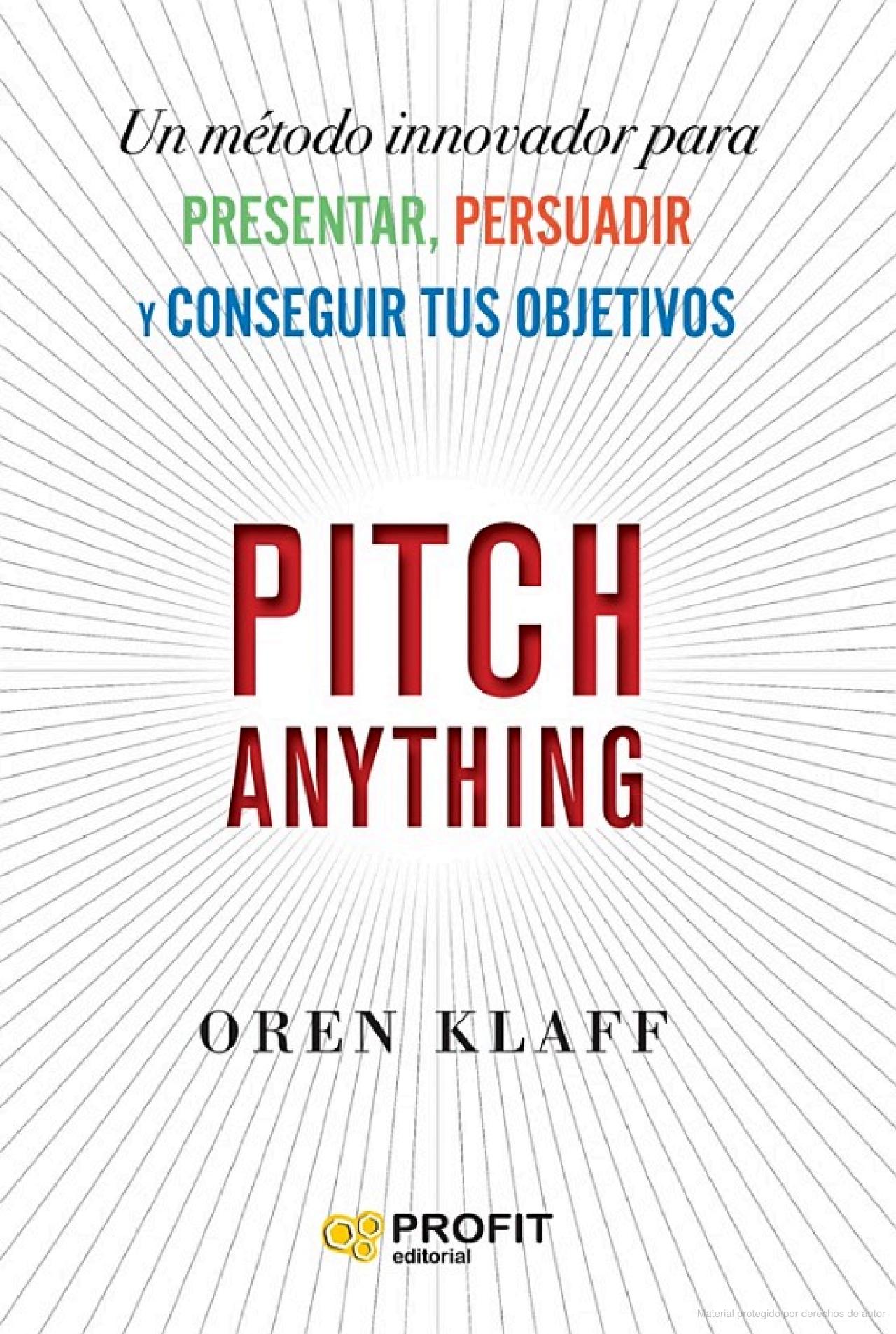 Foto 1 | Pitch Anything Oren Flaff Profit Tapa Blanda