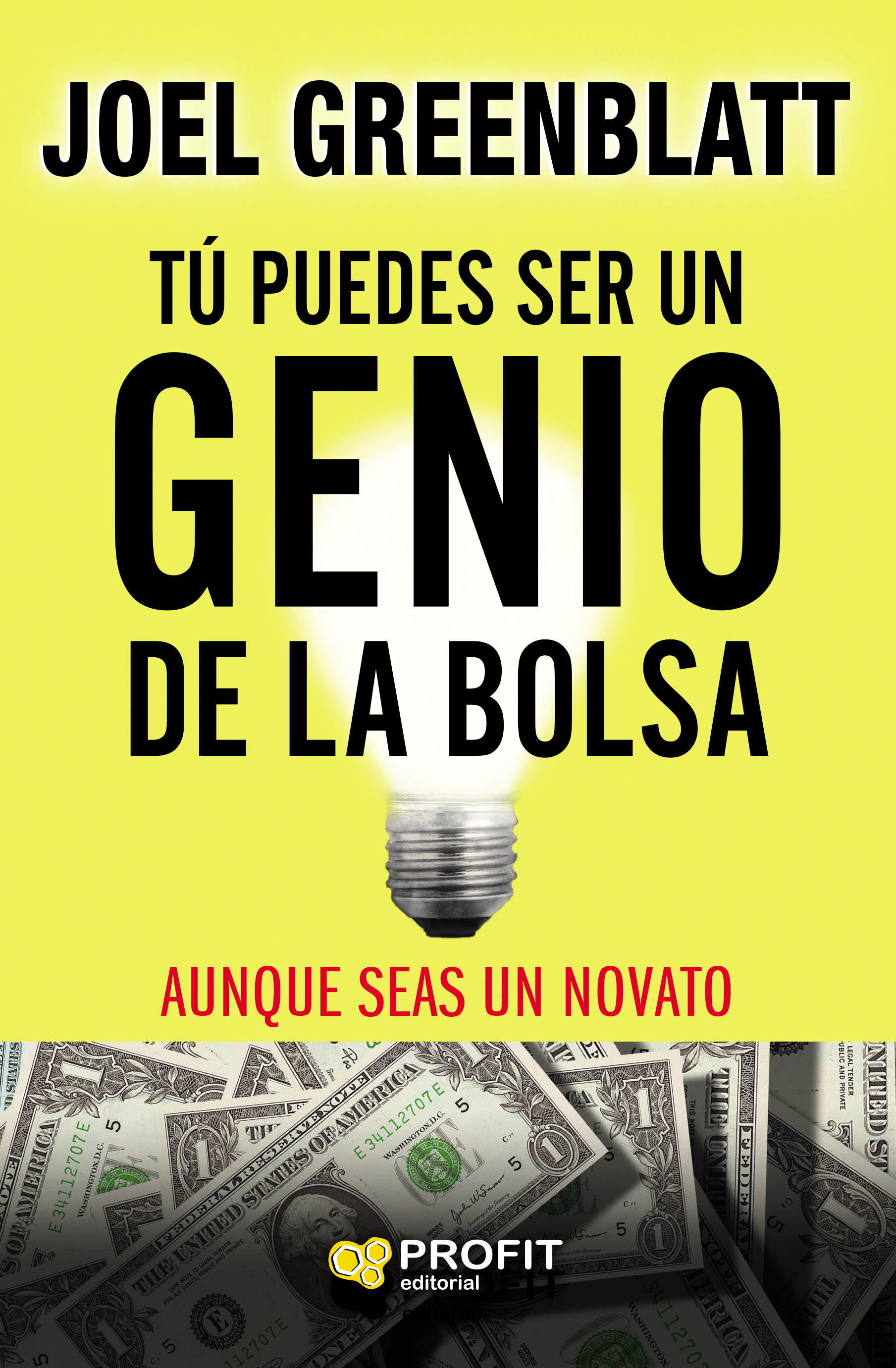 Foto 2 pulgar | Tú Puedes Ser Un Genio De La Bolsa Joel Greenblatt Profit Tapa Blanda