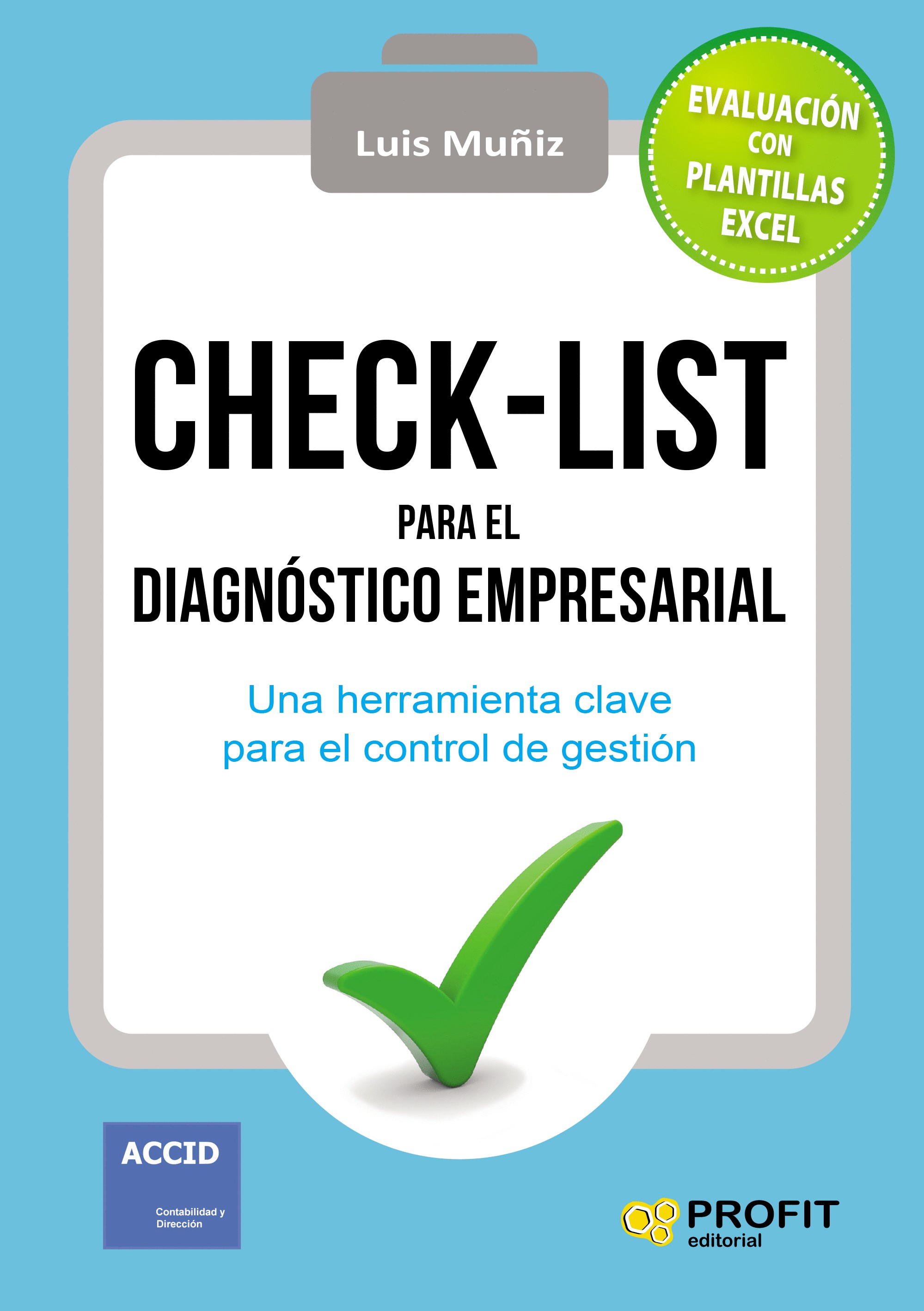 Foto 1 | Check-list para el Diagnóstico Empresarial - Luis Muñiz Profit - Tapa Blanda