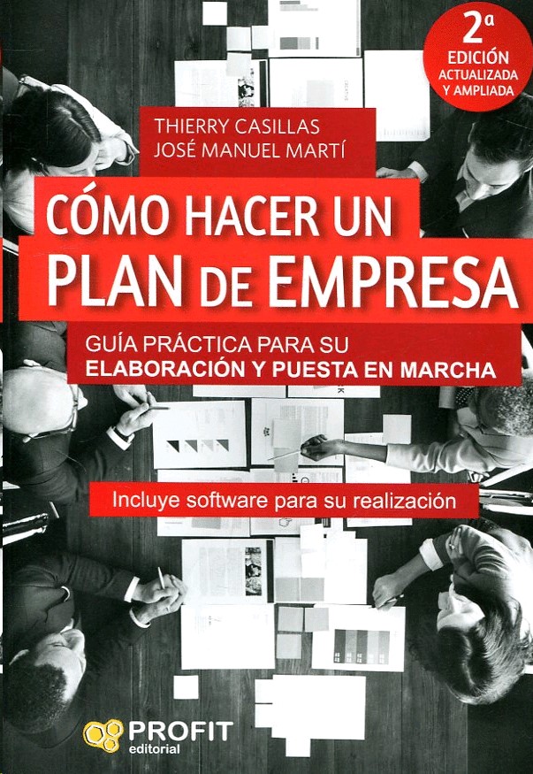 Como Hacer Un Plan De Empresa Marti Casillas Profit Tapa Blanda