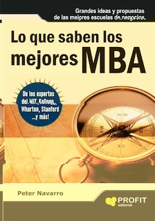 Foto 1 | Lo Que Saben Los Mejores Mba Peter Navarro Profit Tapa Blanda