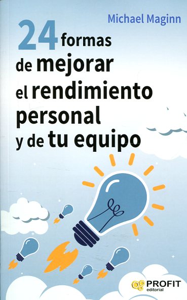 Foto 2 pulgar | 24 Formas De Mejorar El Rendimiento Personal Y De Tu Equipo Michael Maginn Profit Tapa Blanda