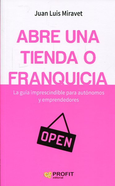 Foto 2 pulgar | Abre Una Tienda O Franquicia Juan Luis Miravet Profit Tapa Blanda