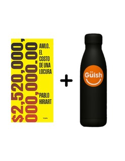 Foto 1 | Amlo. El Costo De Una Locura, Editorial Grijalbo + Termo Güish Gratis