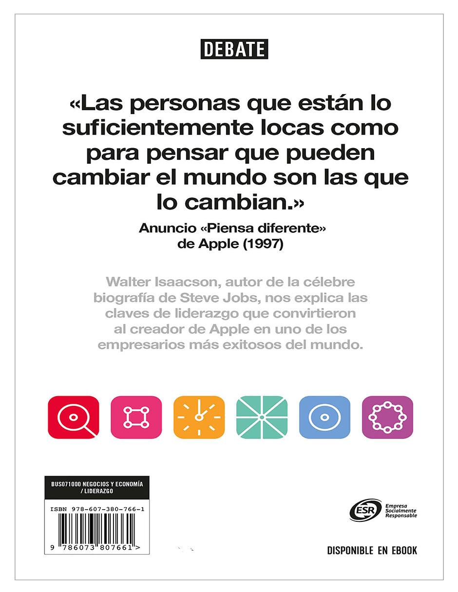 Foto 3 pulgar | Libro Steve Jobs Lecciones de Liderazgo por Walter Isaacson