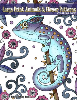 Foto 1 | Libro Para Colorear Genérica Con Estampado Grande De Animales Y Flores - Venta Internacional.