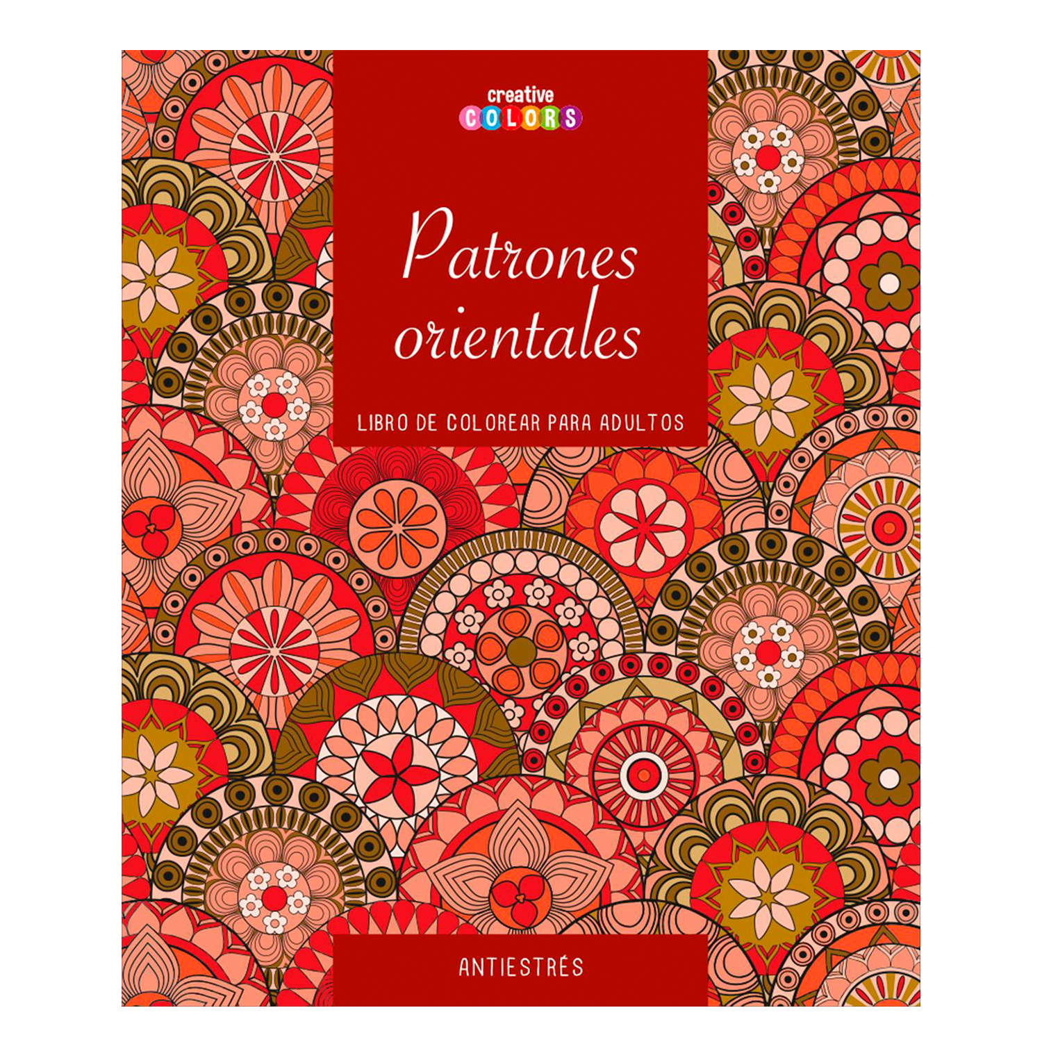 Patrones Orientales Laantarn Rústica Rojo