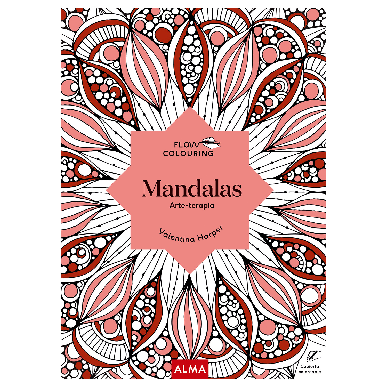 Libro Mandalas Alma color Rosa