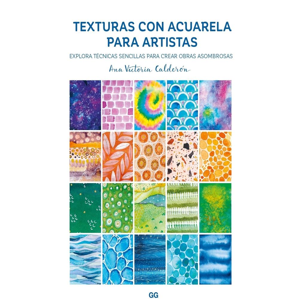 Foto 2 pulgar | Texturas Con Acuarela Para Artistas