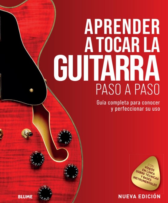Aprende A Tocar La Guitarra Paso A Paso (2021) Varios Autores Blume Pasta Dura