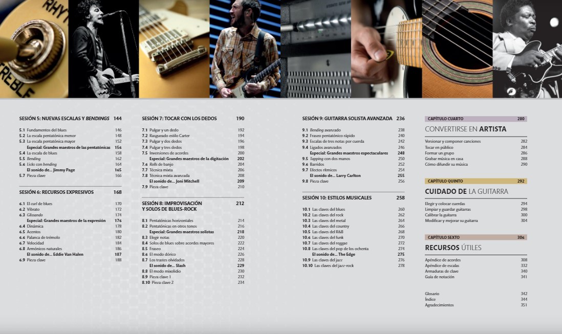 Foto 4 | Aprende A Tocar La Guitarra Paso A Paso (2021) Varios Autores Blume Pasta Dura