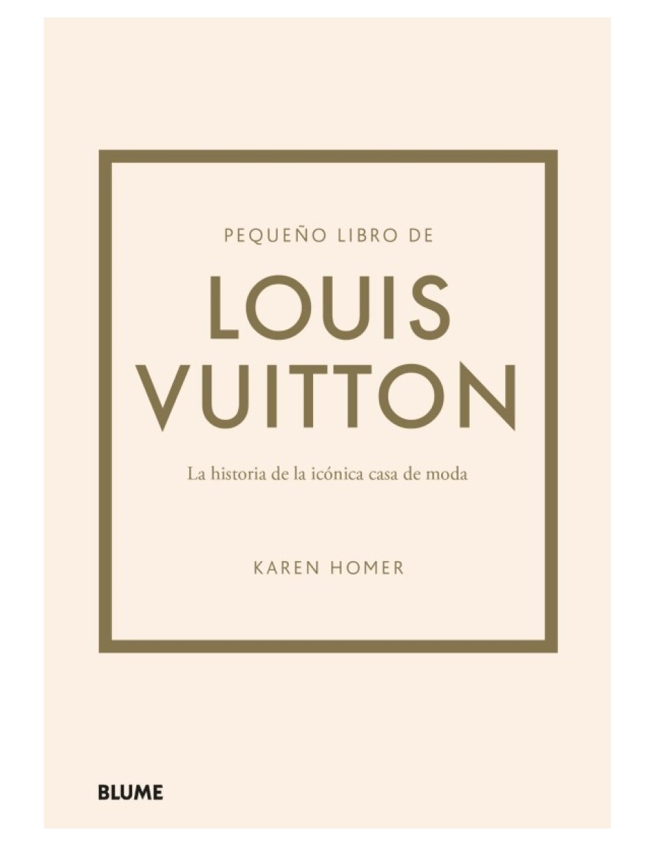 Foto 1 | Pequeño Libro De Louis Vuitton Karen Homer Blume Pasta Dura