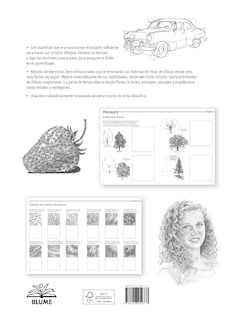 Foto 7 | Guía Completa De Dibujo: Cuaderno De Ejercicios Blume Pasta Blanda
