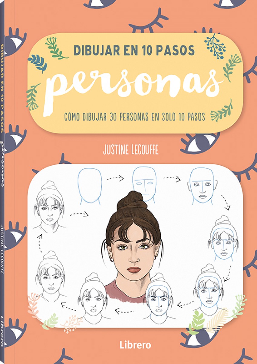 Foto 2 pulgar | Dibujar Personas En 10 Pasosjustin Lecouffe Librero Tapa Blanda