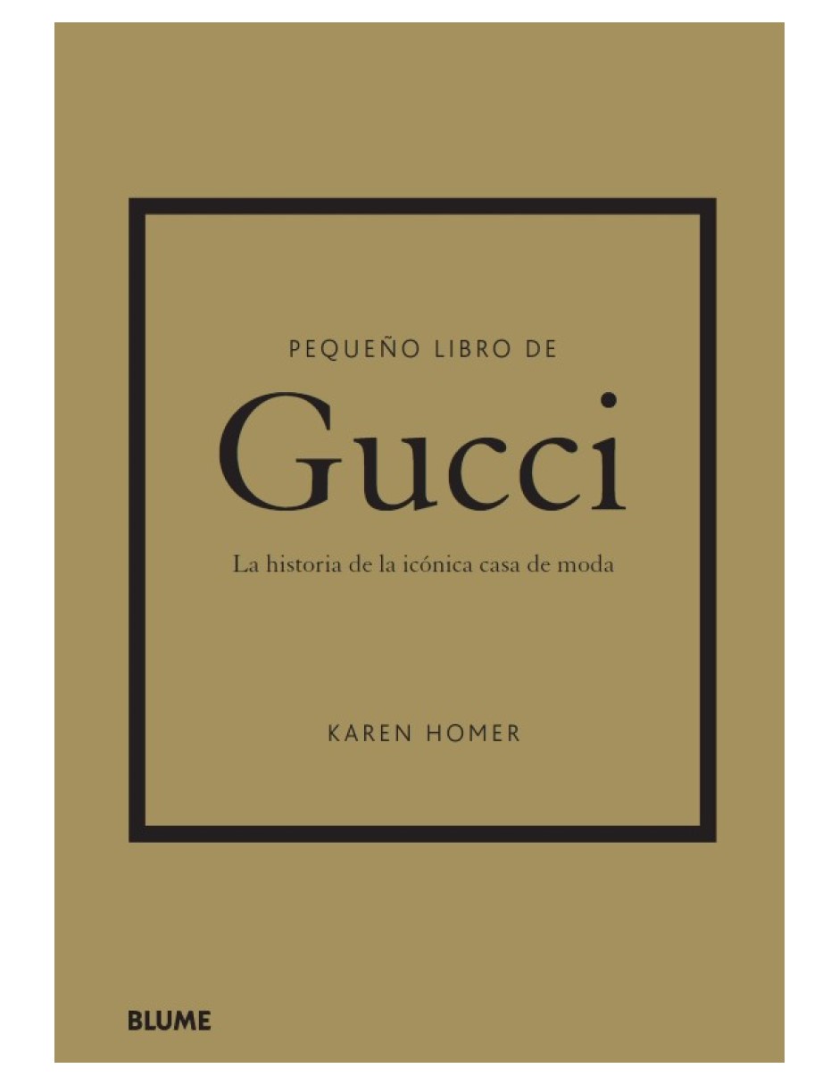 Foto 2 pulgar | Pequeño Libro De Gucci Karen Homer Blume Pasta Dura