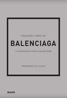 Foto 1 | Libro Pequeño Libro De Balenciaga Emmanuelle Dirix Blume Pasta Dura