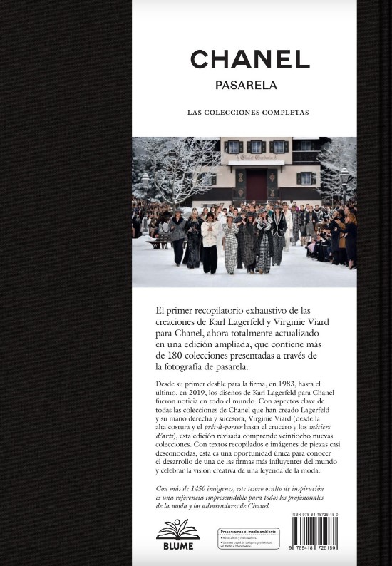 Foto 5 pulgar | Chanel. Pasarela Karl Lagerfeld Y Virginie Viard Blume Pasta Dura