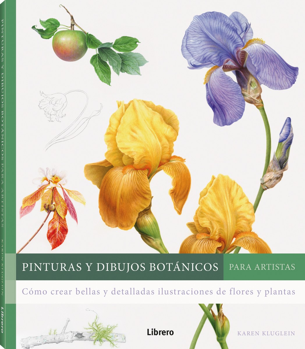 Foto 1 | Pinturas Y Dibujos Botanicos Para Artistas Karen Klugein Librero Tapa Blanda