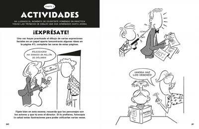 Foto 2 | Aprende A Dibujar Comic Caras Bruce Blitz Librero Tapa Blanda