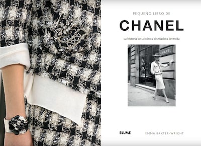 Foto 3 | Pequeño Libro De Chanel Por Lagerfeld Emma Baxter-wright Blume Pasta Dura