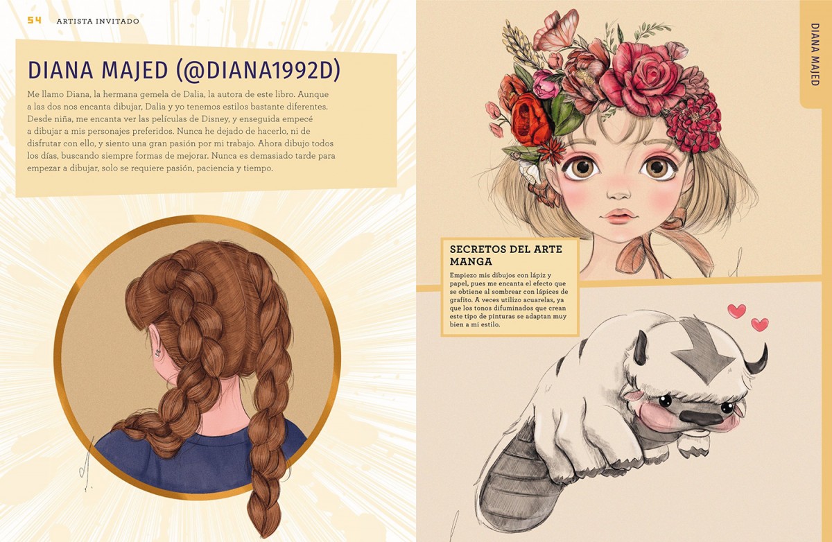 Foto 3 pulgar | Secretos Del Dibujo Manga Dalia Sharawna Librero Tapa Blanda