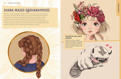 Foto 2 | Secretos Del Dibujo Manga Dalia Sharawna Librero Tapa Blanda