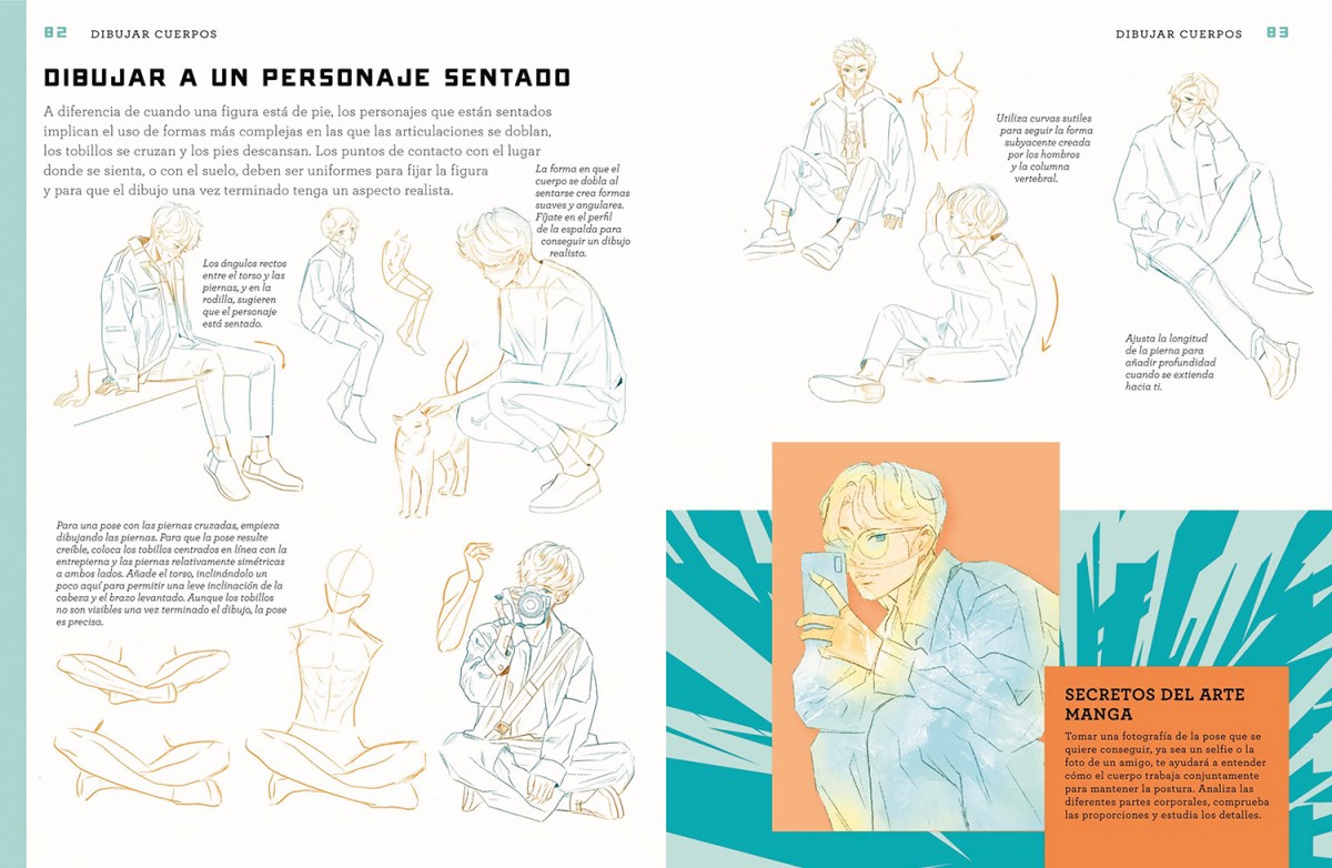 Foto 4 pulgar | Secretos Del Dibujo Manga Dalia Sharawna Librero Tapa Blanda