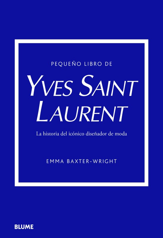 Foto 1 | Pequeño Libro De Yves Saint Laurent Emma Baxter-wright Blume Pasta Dura