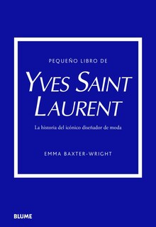 Foto 1 | Pequeño Libro De Yves Saint Laurent Emma Baxter-wright Blume Pasta Dura