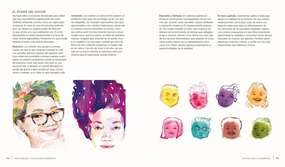 Foto 2 | Como Dibujar Y Pintar Caras Expresivas Amarilys Henderson Librero Tapa Blanda