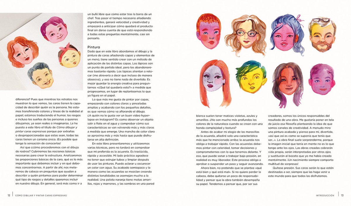 Foto 4 pulgar | Como Dibujar Y Pintar Caras Expresivas Amarilys Henderson Librero Tapa Blanda